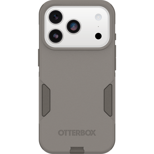 OtterBox Commuter Case w/ Camera Ctrl Suits  - iPhone 17 Pro Max (Grey Comfort Biege)