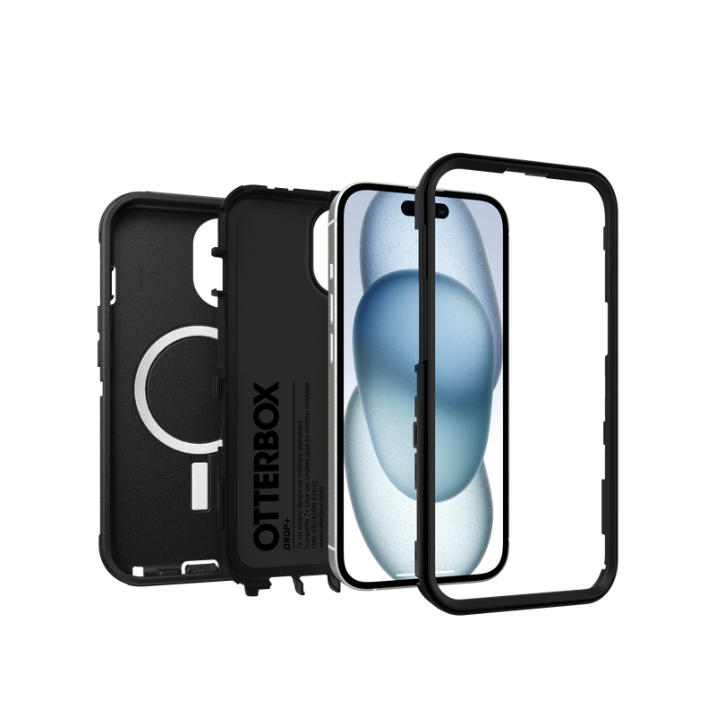 OtterBox Defender (MagSafe) Case for iPhone 16e / 15 / 14 / 13 - Black