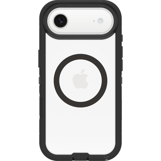 OtterBox Defender XT Pro MagSafe & Cam Ctrl Suits - iPhone 17 Air - Dark Side 2025 (Clear / Black)