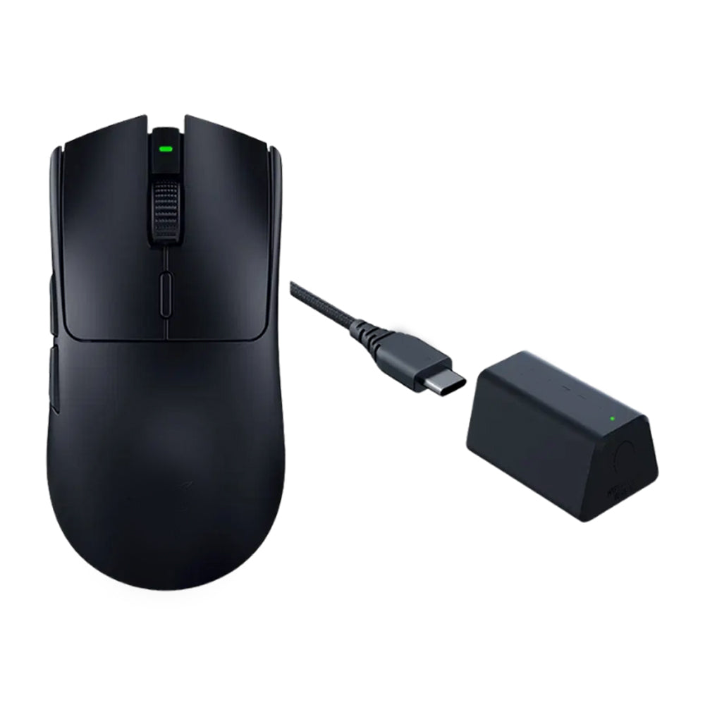 Razer DeathAdder V3 Pro + HyperPolling Wireless Dongle Bundle - World Packaging