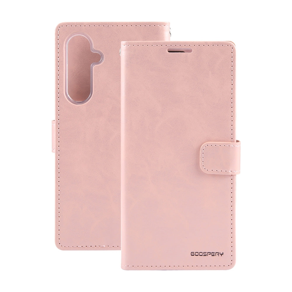 Bluemoon TPU Book Case - Samsung Galaxy S23 FE - Rose Gold
