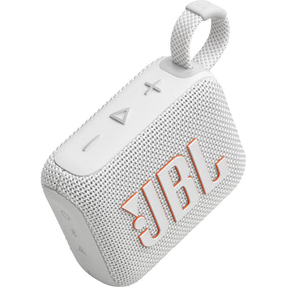 JBL Go 4 Mini Portable  Bluetooth Speaker - White (AU Stock)