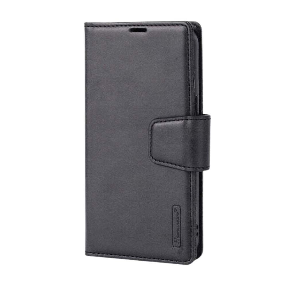 Hanman 2 in 1 Detachable Wallet Case - iPhone 15 6.1" - Black