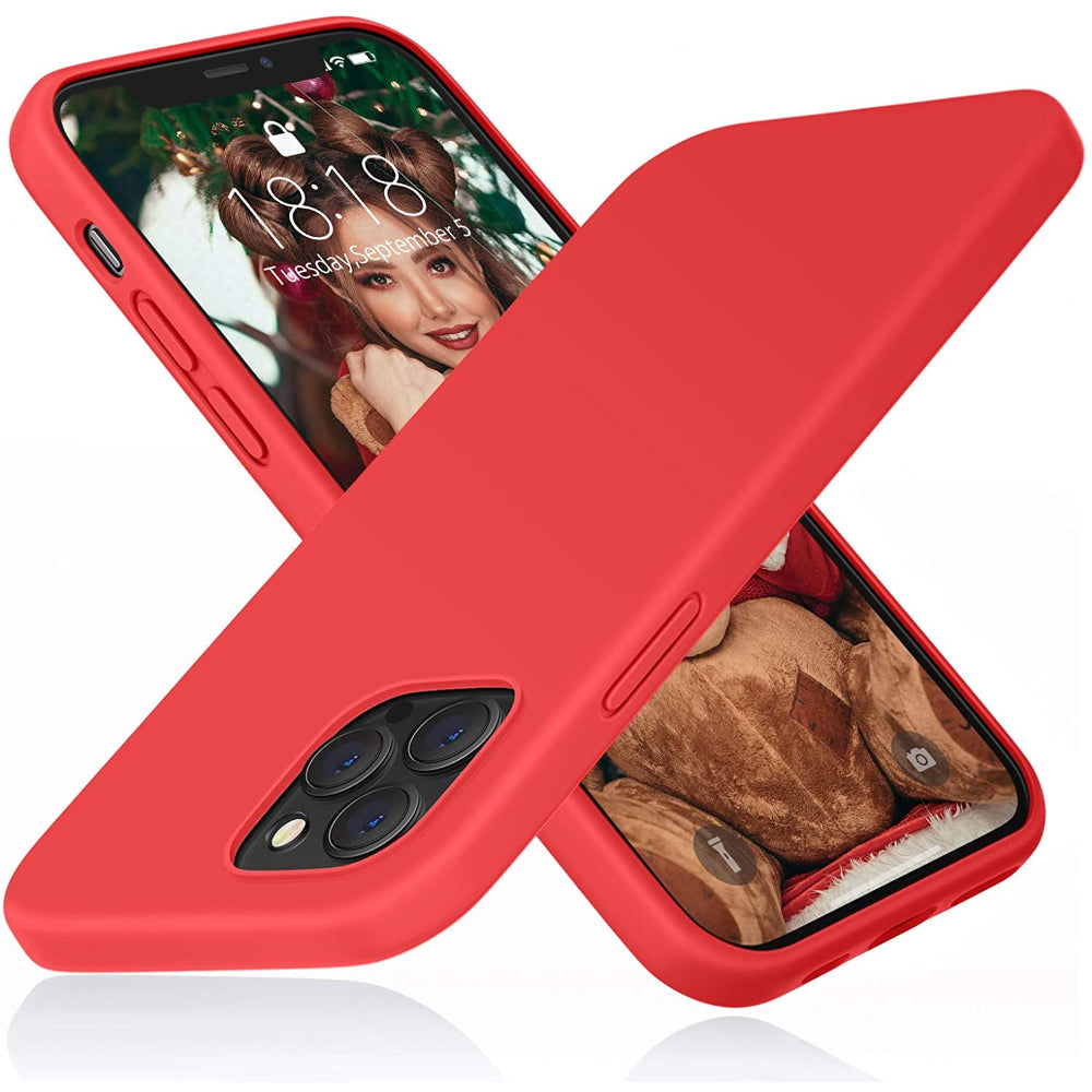 HANA TPU Jelly Case - APPLE iPhone 12 Pro Max 6.7' - RED