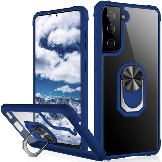 Buy TOUGH CASE with Stand - SAMSUNG Galaxy S21+ 6.7' - CLEAR / Navy