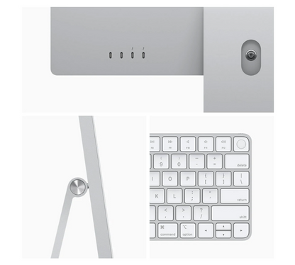 Apple iMac with Retina 4.5K Display M1 24" 8-core GPU 512GB [MGPD3XA] - Silver
