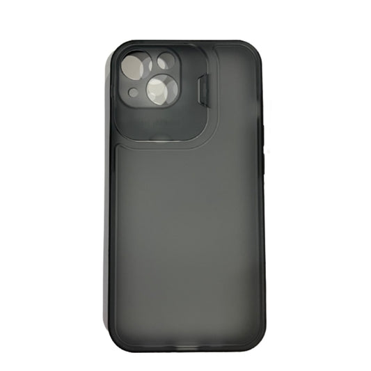 HARD CASE w/ CAMERA PROTECTOR  for iPHONE 13 (6.1') - BLACK
