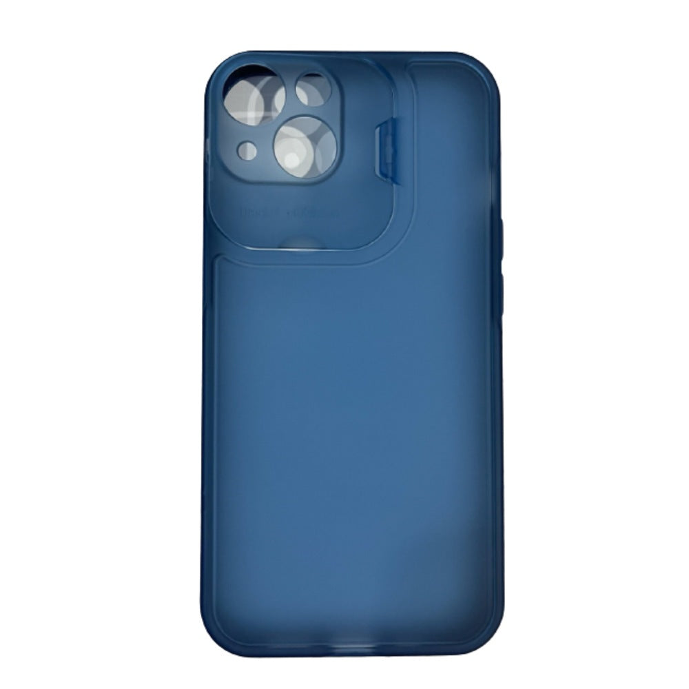 HARD CASE w/ CAMERA PROTECTOR  for iPHONE 13 (6.1') - BLUE