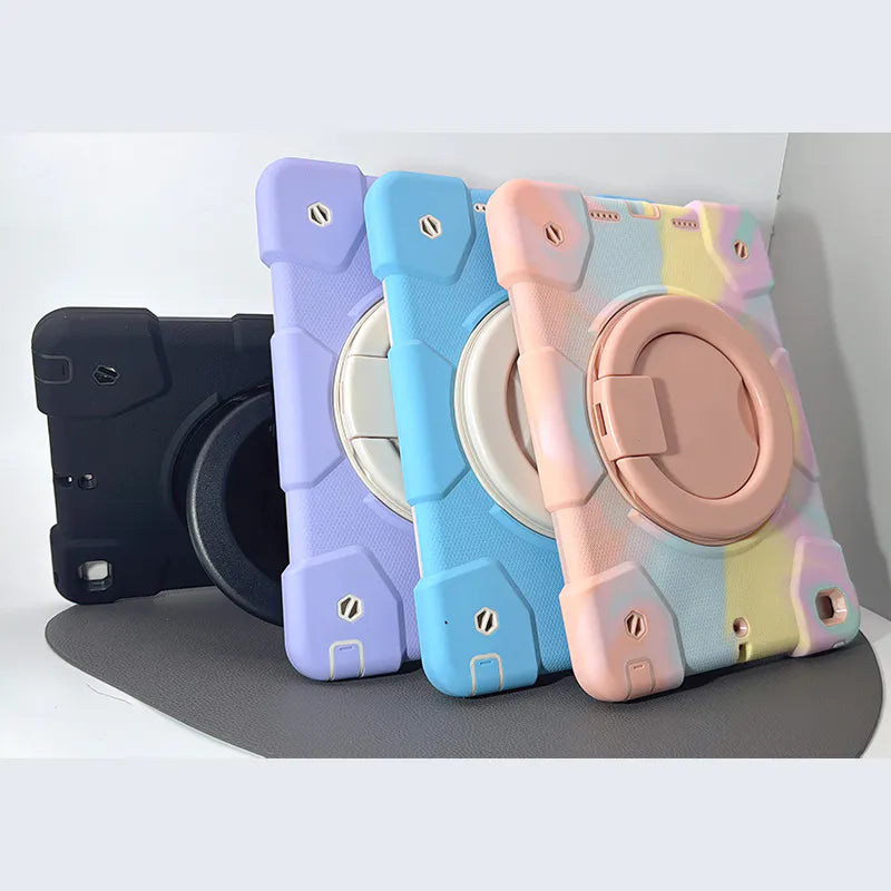 Rugged Protective Case with Folded Handle iPad 10.2' 7 / 8 / 9th - Black