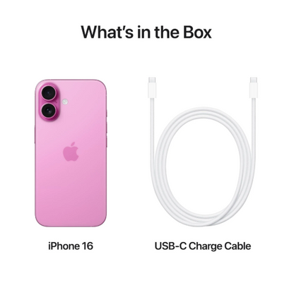 Apple iPhone 16 128GB - Pink [MYEA3XA] - Australia Stock