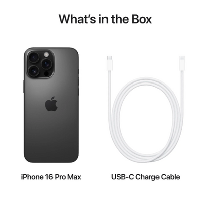 Apple iPhone 16 Pro 1TB - Black Titanium [MYNR3XA] - Australia Stock