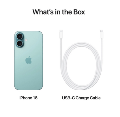 Apple iPhone 16 128GB - Teal [MYED3XA] - Australia Stock
