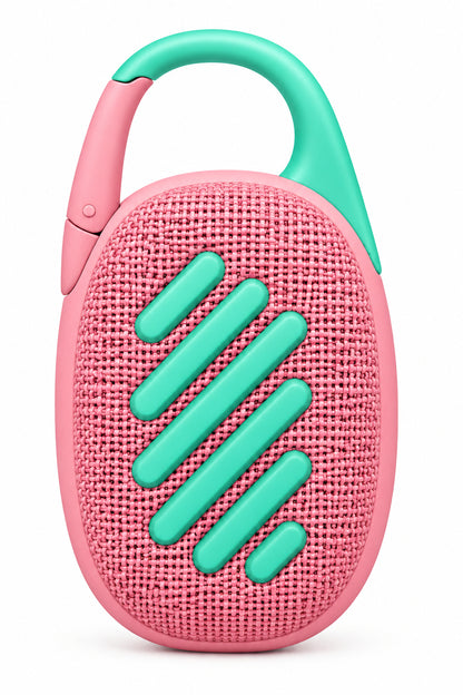 JBL Clip 5 Portable Bluetooth Speaker - Pink (AU Stock)