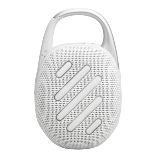 JBL Clip 5 Portable Bluetooth Speaker - White (AU Stock)