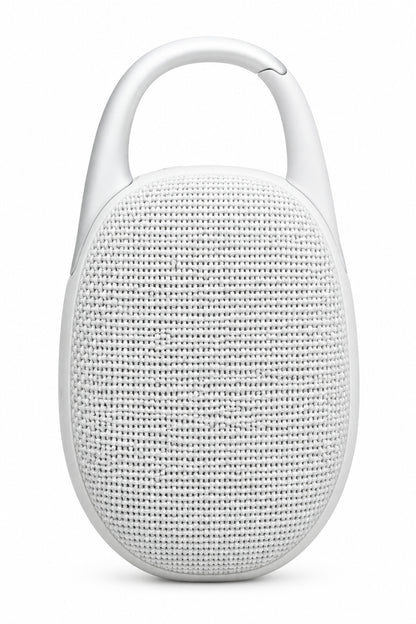 JBL Clip 5 Portable Bluetooth Speaker - White (AU Stock)