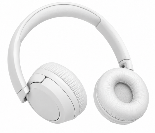 JBL Tune 530BT Wireless On-Ear Headphones - White (AU Stock)