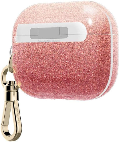 KATE SPADE Case for AirPods 3rd Generation - Ombre Glitter Sunset