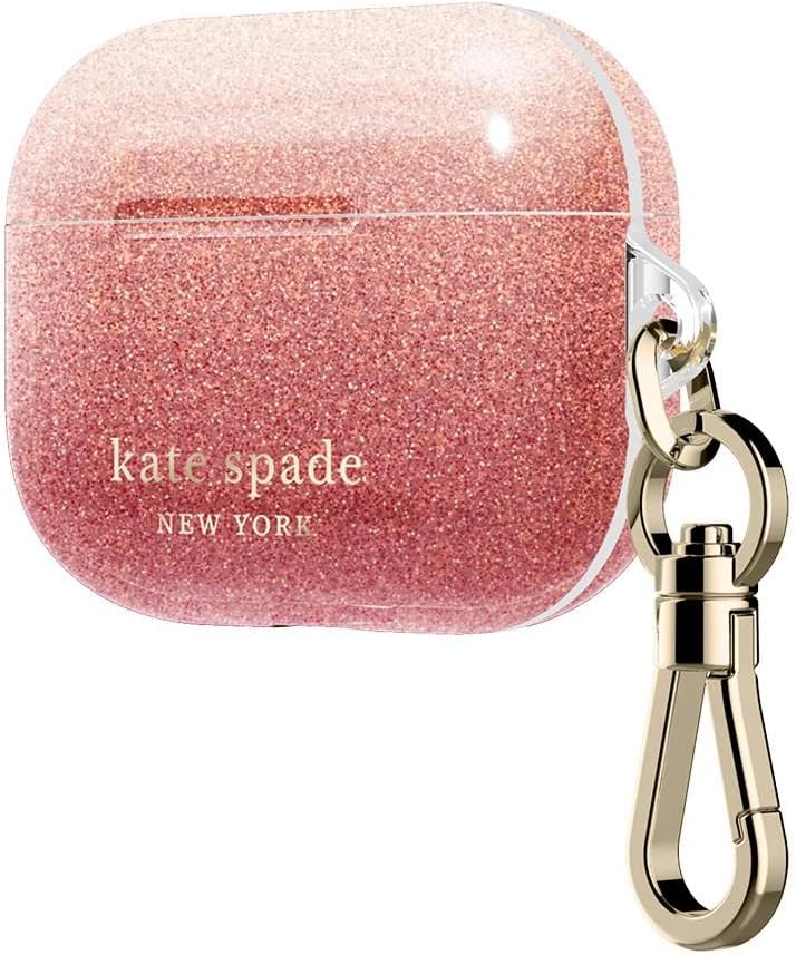KATE SPADE Case for AirPods 3rd Generation - Ombre Glitter Sunset