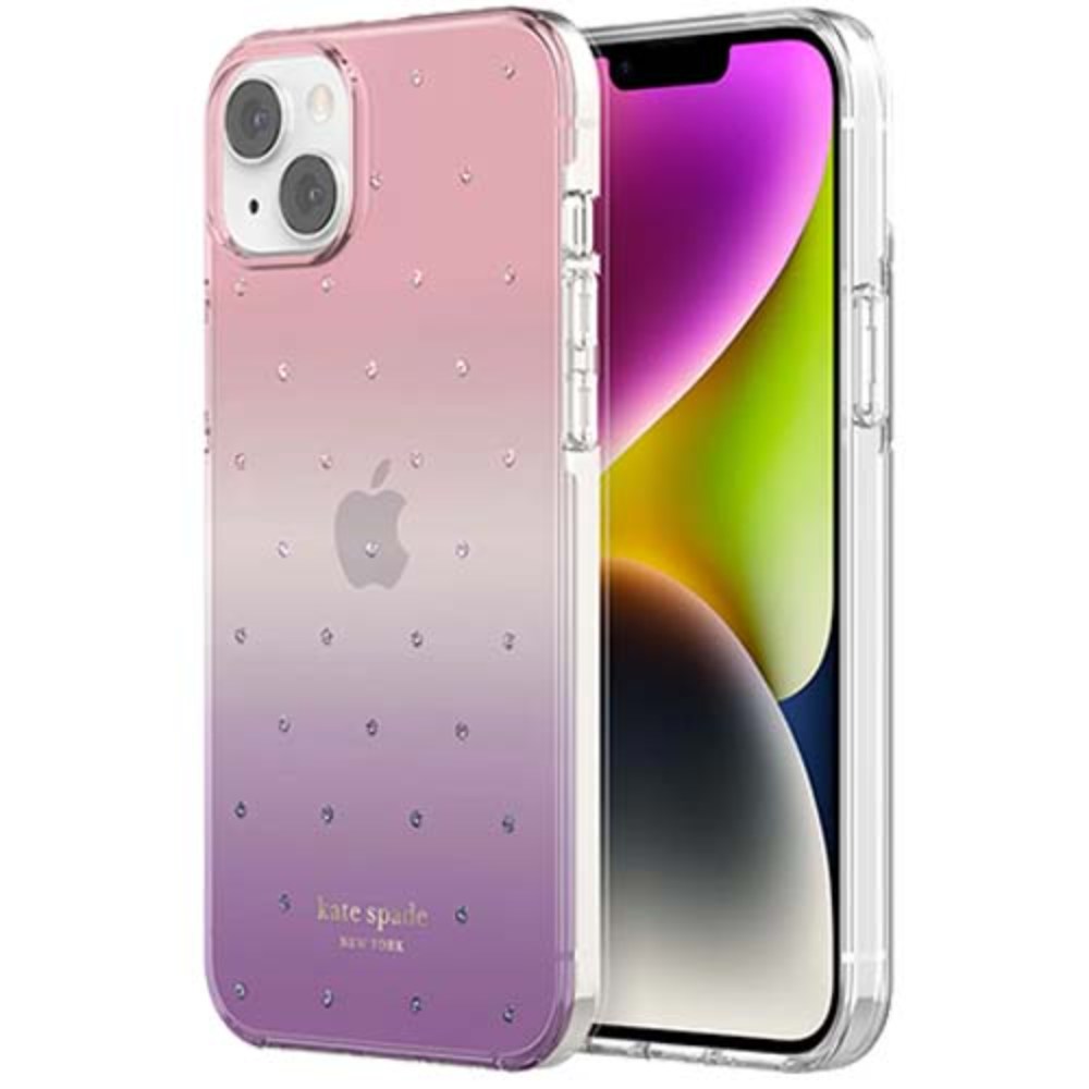 kate-spade-hardshell-case-iphone-14-6-7-ombre-pin-dot-front-back