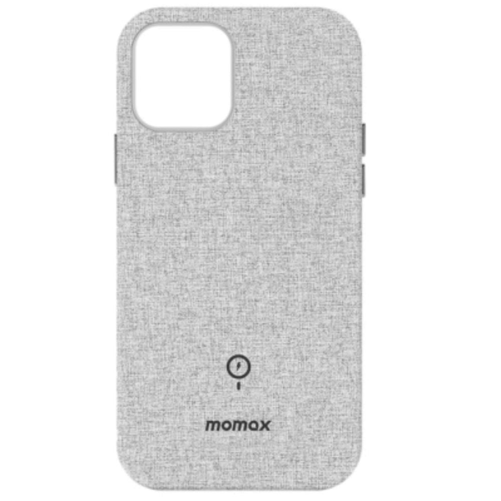 MOMAX FUSION MagSafe Case - iPhone 12 Pro MAX 6.7' - LIGHT GREY