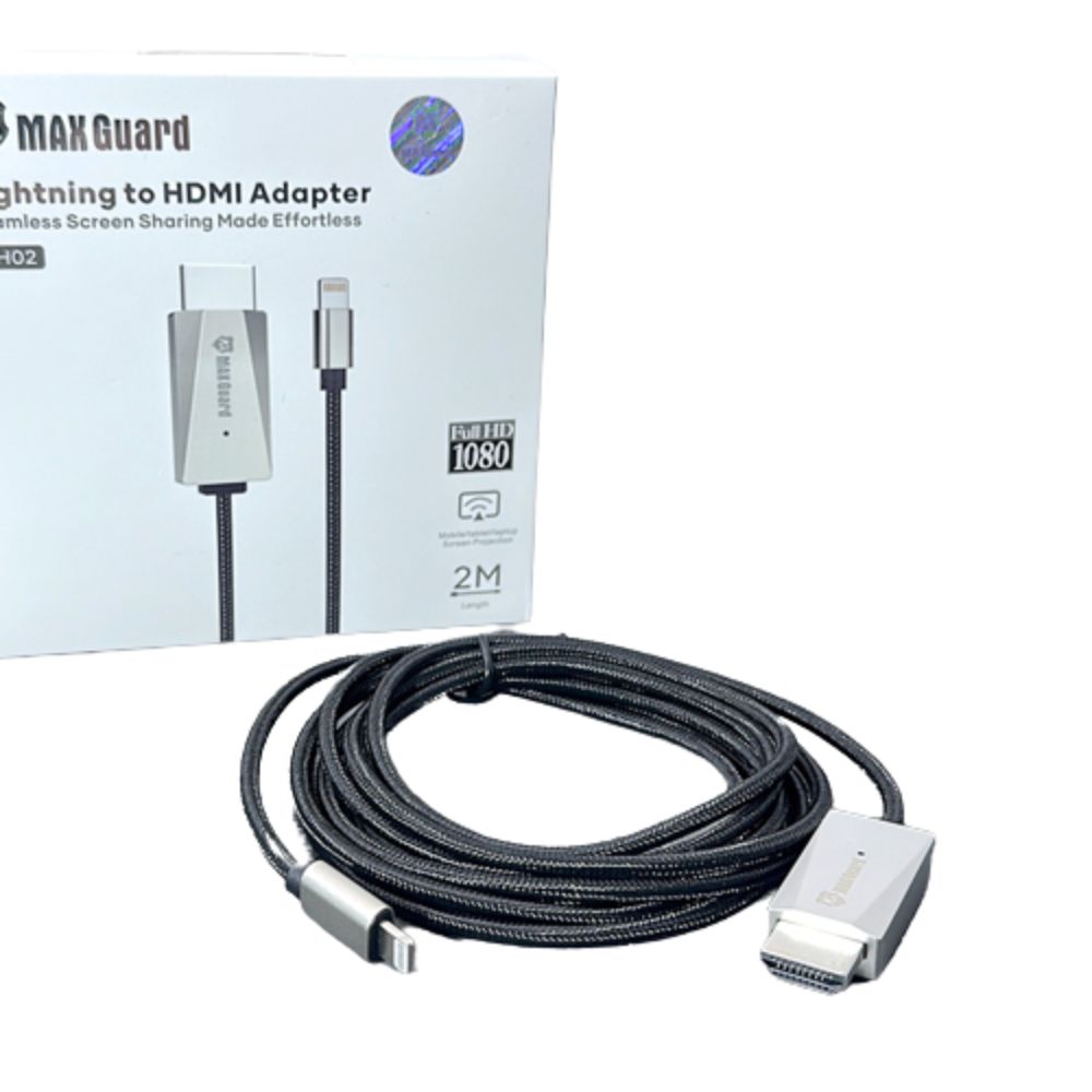 maxguard-lightning-to-hdmi-cable-2m-black-2