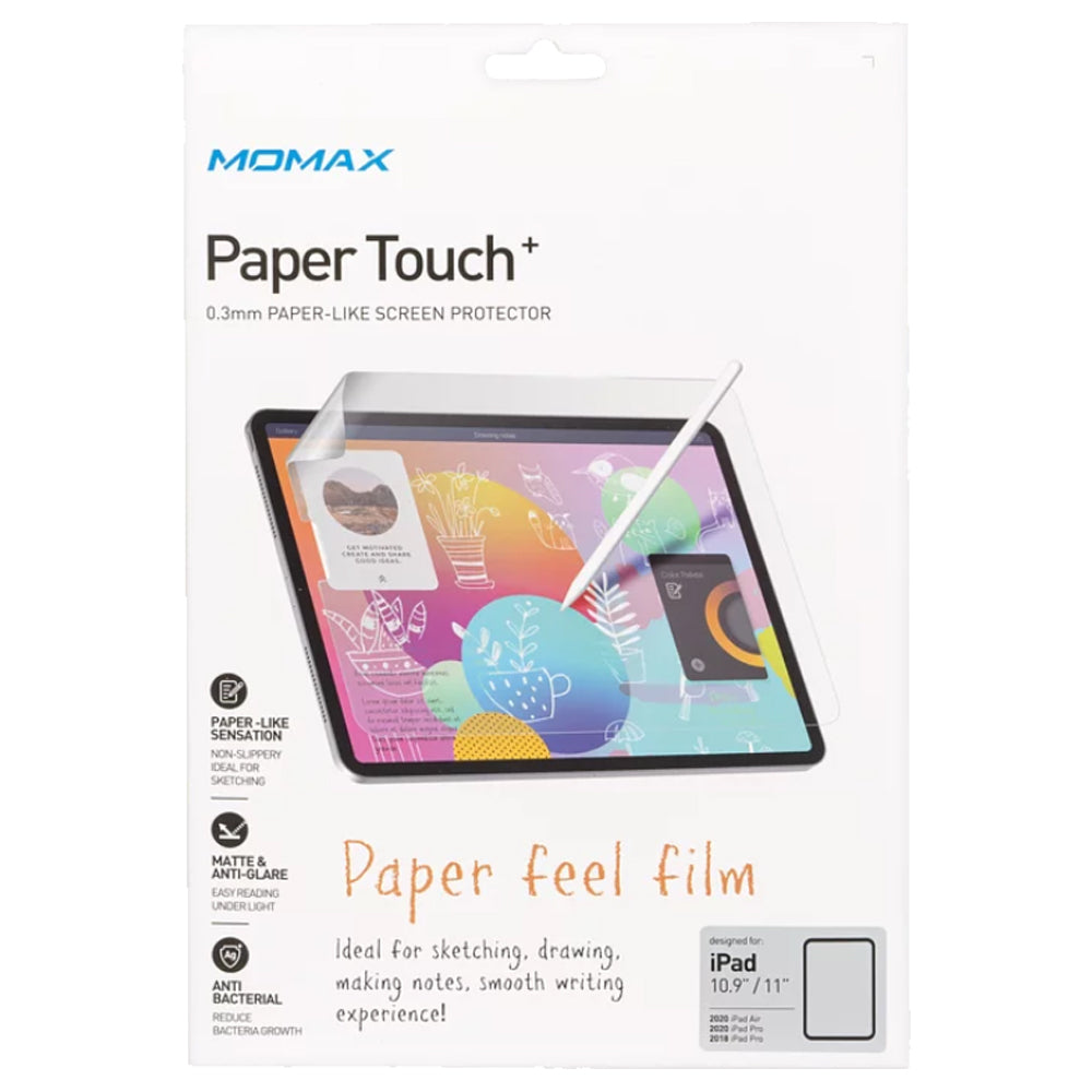MOMAX PAPER TOUCH+ 0.3MM SCREEN PROTECTOR IPAD 7th/8th Gen 10.2'