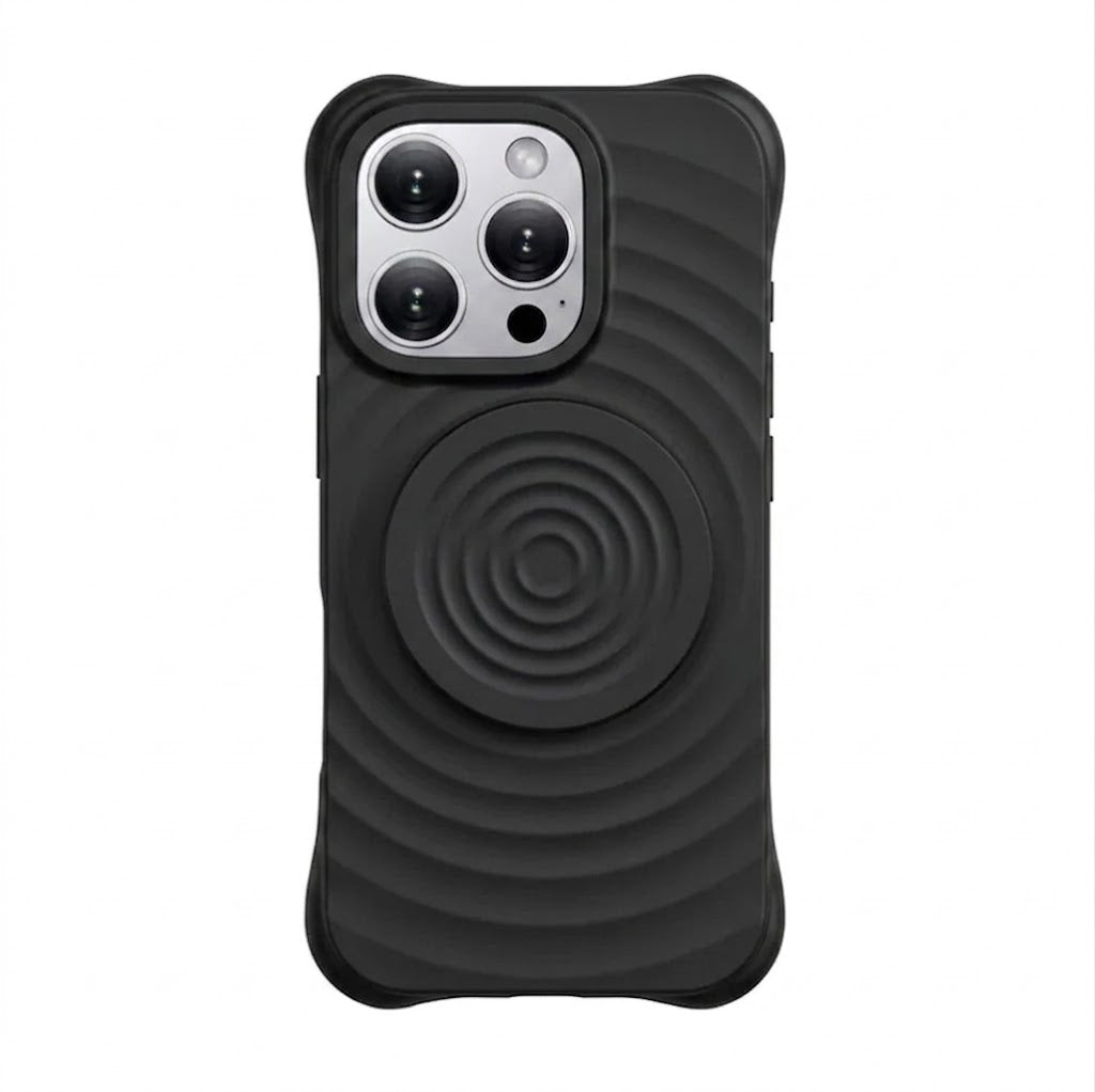 MaxGuard Ripple MagFit Case for iPhone 17 - Black