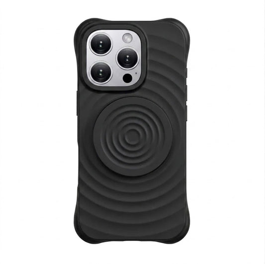 MaxGuard Ripple MagFit Case for iPhone 17 Pro Max - Black