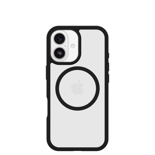 OtterBox React MagSafe Case - iPhone 17 (Black Crystal)