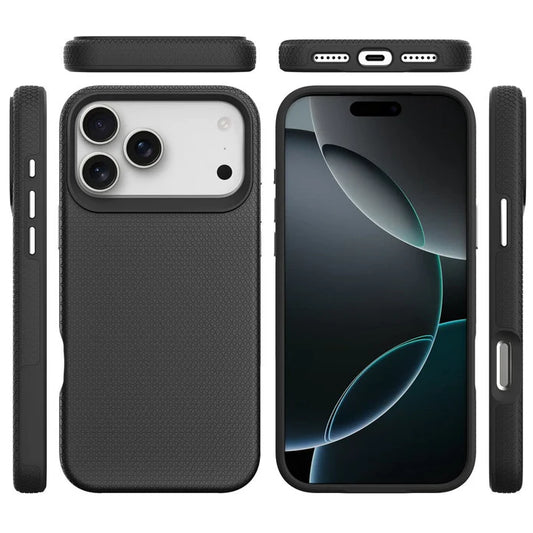 Rhinos Rugged Shockproof Case with Magnetic Ring for iPhone 15 Pro Max - Navy