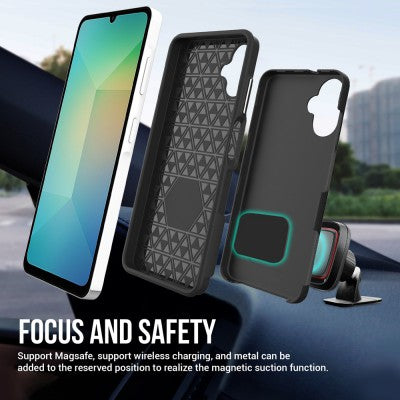 Rhinos Rugged Shockproof case cover for Samsung Galaxy A07 4G  A075F - Black