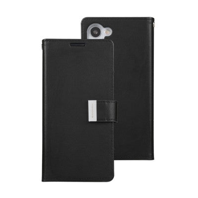 Goospery Rich Diary Book Case - SAMSUNG Galaxy S23 6.1'' G911 - BLACK