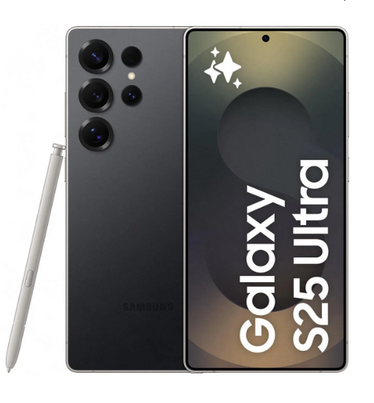 Samsung Galaxy S25 Ultra 5G 256GB - Titanium Black [SM-S938BZKAATS] - Australia Stock
