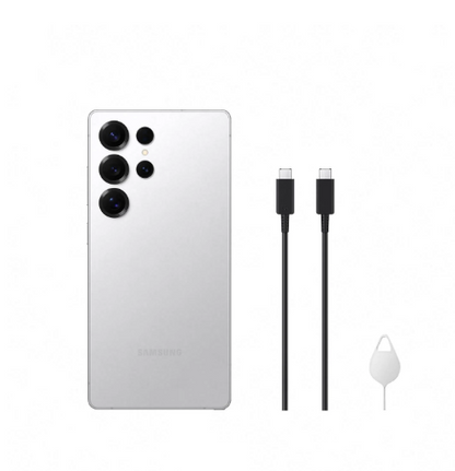 Samsung Galaxy S25 Ultra 5G 512GB - Titanium Silver [SM-S938BZSEATS] - Australia Stock