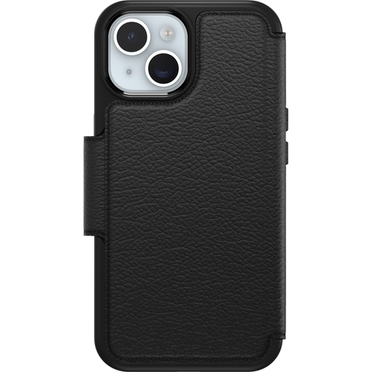 OtterBox Strada Folio MageSafe Leather Case - APPLE iPhone 12 Mini 5.4" (Black) - Clearance