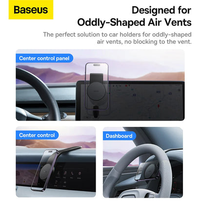 BASEUS C02 Magnetic Phone Holder (Cluster Black)