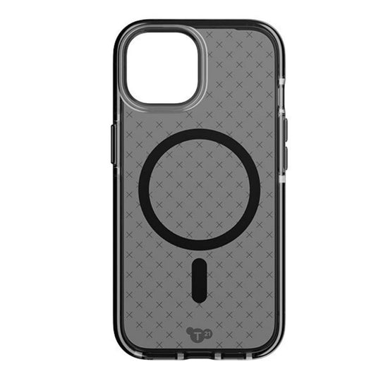 TECH21 EvoCheck (MagSafe) Case for iPhone 15 Pro 6.1" - Smokey Black