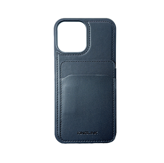 KingLink Urban Diary Wallet (Magnetic) Case for iPhone 15 Pro (6.1") Black