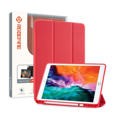 Soft TPU Back Shell Slim Cover Case for iPad 10.2'' 7/8/9th Gen - RED