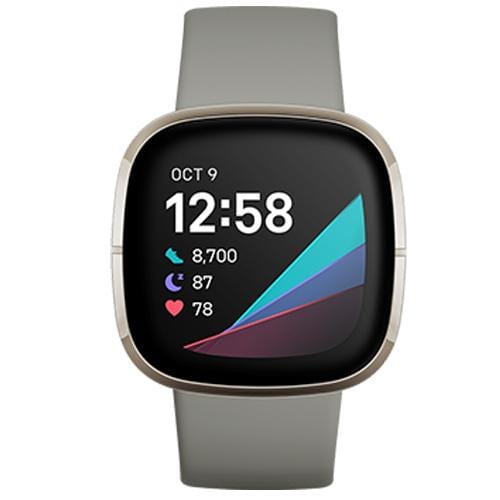 Fitbit Sense Smart Watch Sage Grey Front