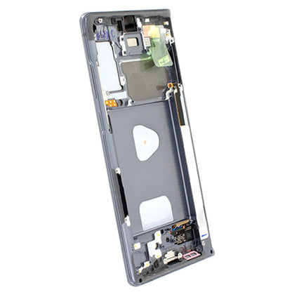 Samsung Galaxy Note 20 SM-N980 LCD Display Module GH82-23495A (Mystic Black) Tilted