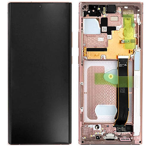 Samsung Galaxy Note 20 Ultra 4G SM-N985 LCD Display Module GH82-23622D (Mystic Gold) Front Back