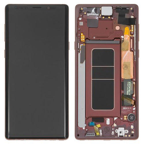Samsung Galaxy Note 9 SM-N960F LCD Display Module GH97-22269D (Metallic Copper) Front Back