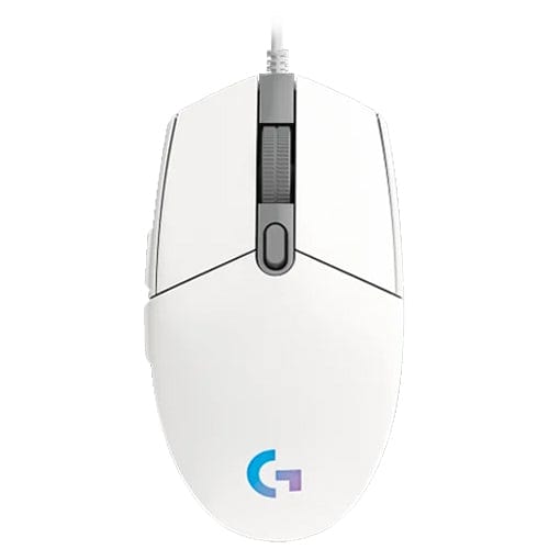 Logitech Gadgets White Logitech G102 Lightsync Wired Gaming Mouse