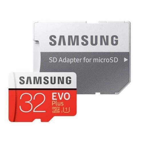 Samsung Memory Cards Samsung EVO Plus MicroSDXC 32GB with SD Adapter MB-MC32GA/APC