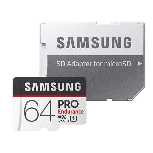 Samsung Memory Cards Samsung PRO Endurance microSD 64GB (SD Adapter) MB-MJ64GA/APC